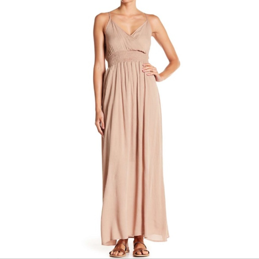Nude Long Versatile Dress